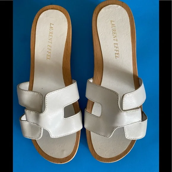 White Women's Sandals - Picture 3 of 11